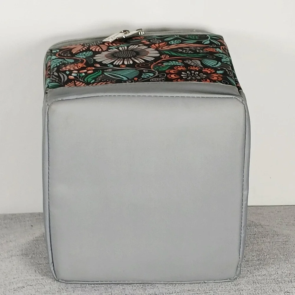 Everything‎ Mary Floral Yarn Storage Bag Organizer with Grommets and Dividers